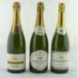 PIERRE VAUDON BRUT CHAMPAGNE Premier Cru, 1 bottle HENRI DE BRUZIER BRUT CHAMPAGNE, 1 bottle MERCIER