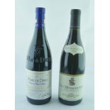 CROZE HERMITAGE "LES MEYSONNIERS" 2009 M. Chapoutier, 1 bottle PLAN DE DIEU 2012 Cotes du Rhone