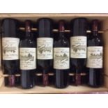 Chateau Cassagne Haut-Canon La Truffiere 1998. 12 bottles. Fill level into neck good label &