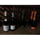 *7 bottles white wine and champagne, to include 2013 Domaine du Meix-Foulot, 2014 Weibburgunder