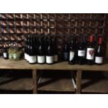 *Collection of assorted red and white wine and sparkling drink, to include 11 bottles Domaine Fond