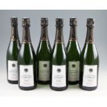 *Champagne Langlet Premier Cru Extra Brut. 6 bottles. France