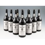 Warres Vintage Port 1985. Excellent levels, labels & capsules. OWC 12 bottles.