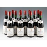 Hermitage Monier de La Sizeranne 1983 Chapoutier. Very good levels, labels & capsules. 12 bottles