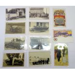 A quantity of Vintage Postcards with a motoring theme.