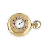 OROLOGIO DA TASCA SAVONETTE OCCHIO DI BUE DEMI-HUNTER CASE POCKET WATCH