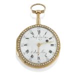 OROLOGIO DA TASCA SVIZZERO A CHIAVETTA CON RIPETIZIONE A QUARTI SWISS KEY-WINDING POCKET WATCH