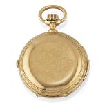 OROLOGIO DA TASCA A SAVONETTE IN ORO HUNTER CASE POCKET WATCH