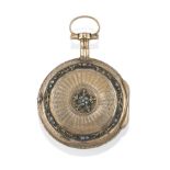 OROLOGIO DA TASCA FRANCESE A CHIAVETTA FRENCH KEY-WINDING ENAMELED POCKET WATCH