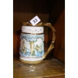 Royal Dux tankard