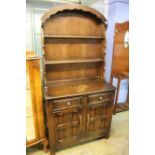 Oak dresser and rocking chair