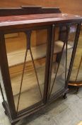 Mahogany china cabinet