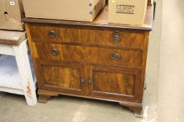 Walnut chest of drawers