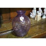 Studio glass vase