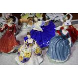 5 Assorted Royal Doulton figures