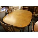 Teak table and 4 chairs