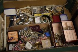 Large quantity of costume jewellery