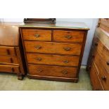 Mahogany chest of drawers