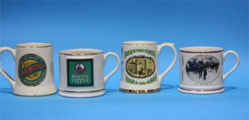 Four Vaux Tankards.