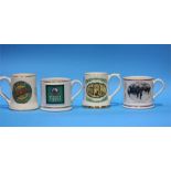 Four Vaux Tankards.