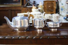 Picquot ware tea set