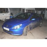 A Peugeot 307cc, 89723 miles