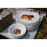 Collection of Beefeater plates