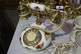 Royal Albert Old Country Roses Telephone