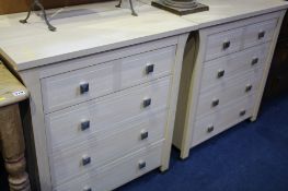 2 Modern chest of drawers