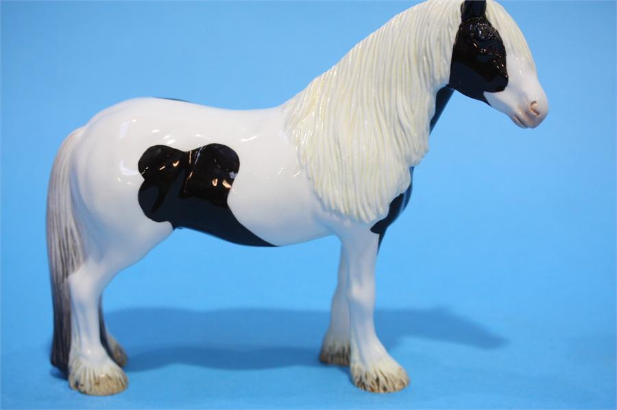 Two modern Beswick horses and a Beswick 'CH Black - Image 2 of 2