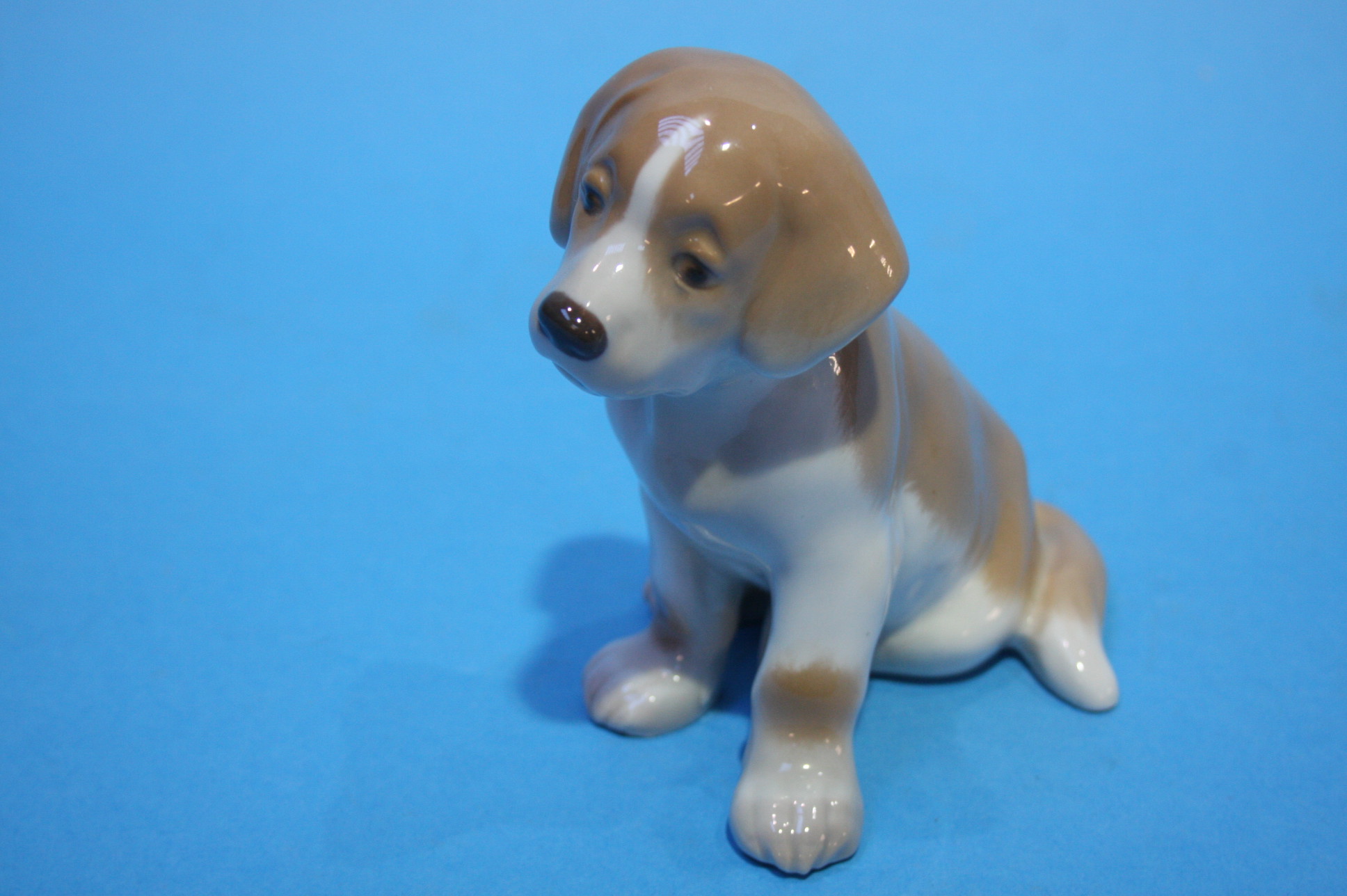 A Royal Copenhagen 'Saint Bernard Puppy', numbered