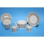 Susie Cooper 'Venetian' coffee set.