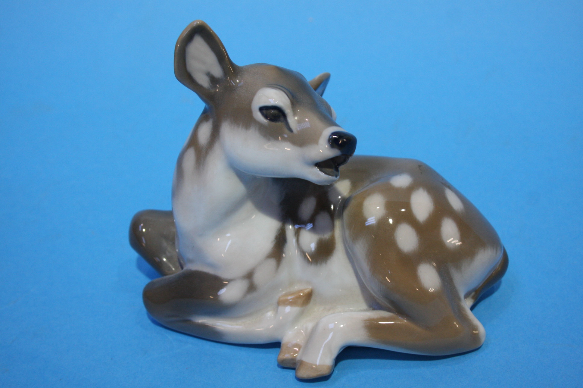 A Royal Copenhagen large 'Fawn', numbered 2609.