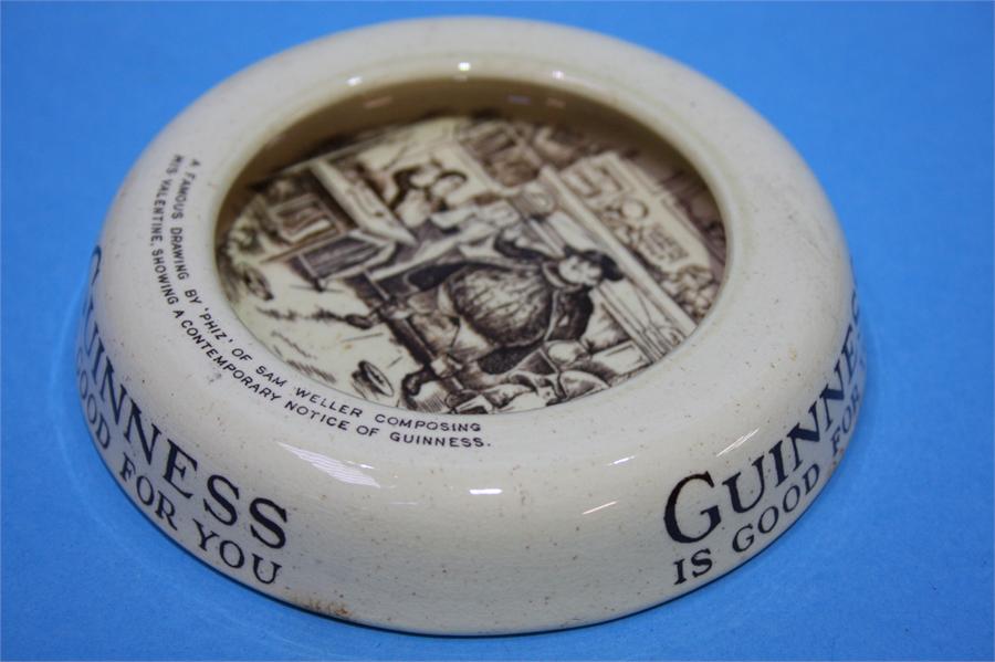 Four Guinness Advertising ashtrays. - Image 3 of 4