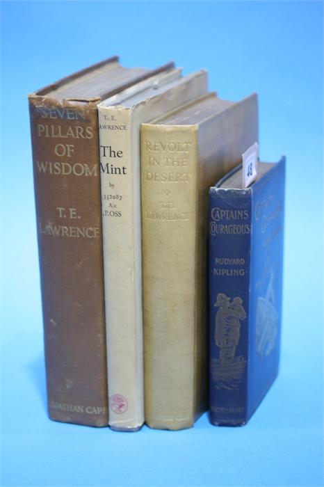 Three novels by T. E. Lawrence and 'Captains Coura