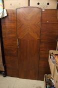 Walnut wardrobe