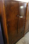 Walnut wardrobe