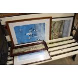 Collection of sporting prints