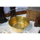 Brass jam pan