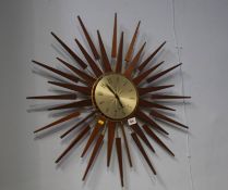 Seth Thomas Starburst clock