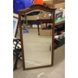 Mahogany mirror