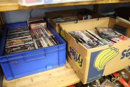3 Boxes of DVD's