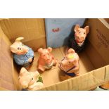 Set of Wade NatWest pigs