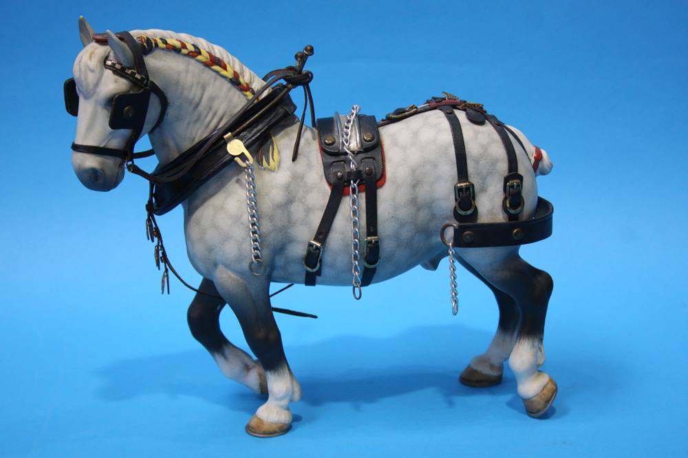 3 Beswick Shire horses - Image 7 of 12