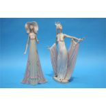 Two Lladro figures of ladies