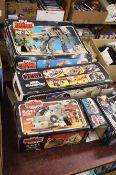 Collection of boxed Star Wars vehicles