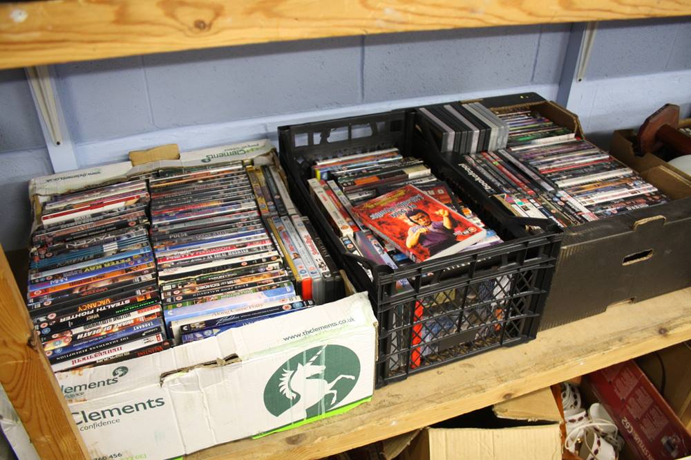 3 trays of DVD's - Image 2 of 3