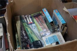 Quantity of unmade and boxed Airfix and Kitmaster