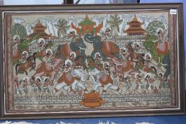 Large decorative Indian print