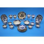 A Victorian tea set